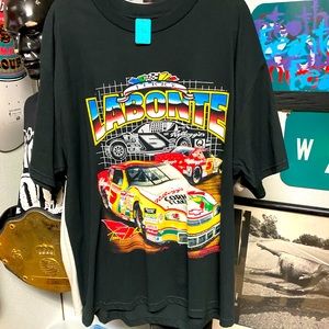 Race car graphic tee